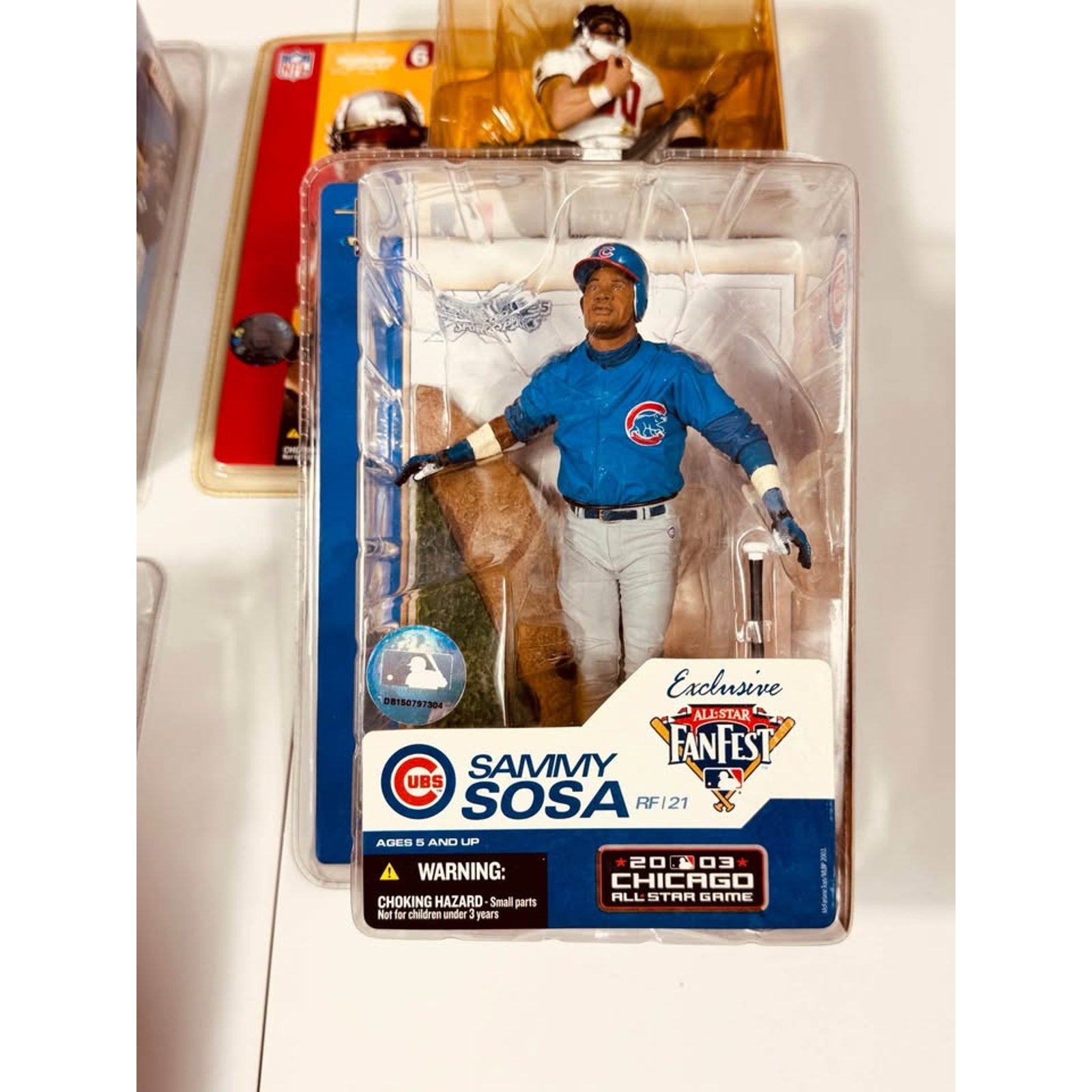 Vintage McFarlane Sports Picks Collector Figure Bundle Sosa Gasol Green Alstott