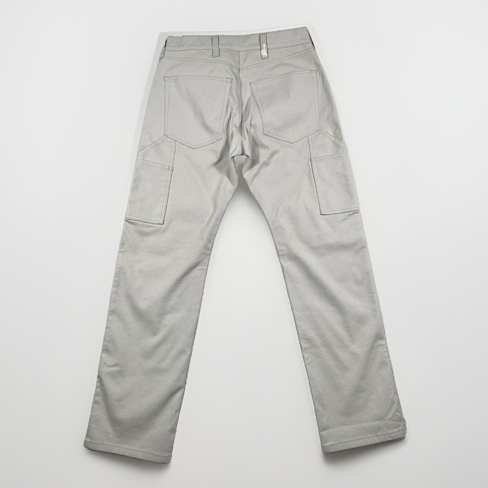 Factory Sample Carpenter Utility Pants Mens 32 Peached Stretch Twill Workwear