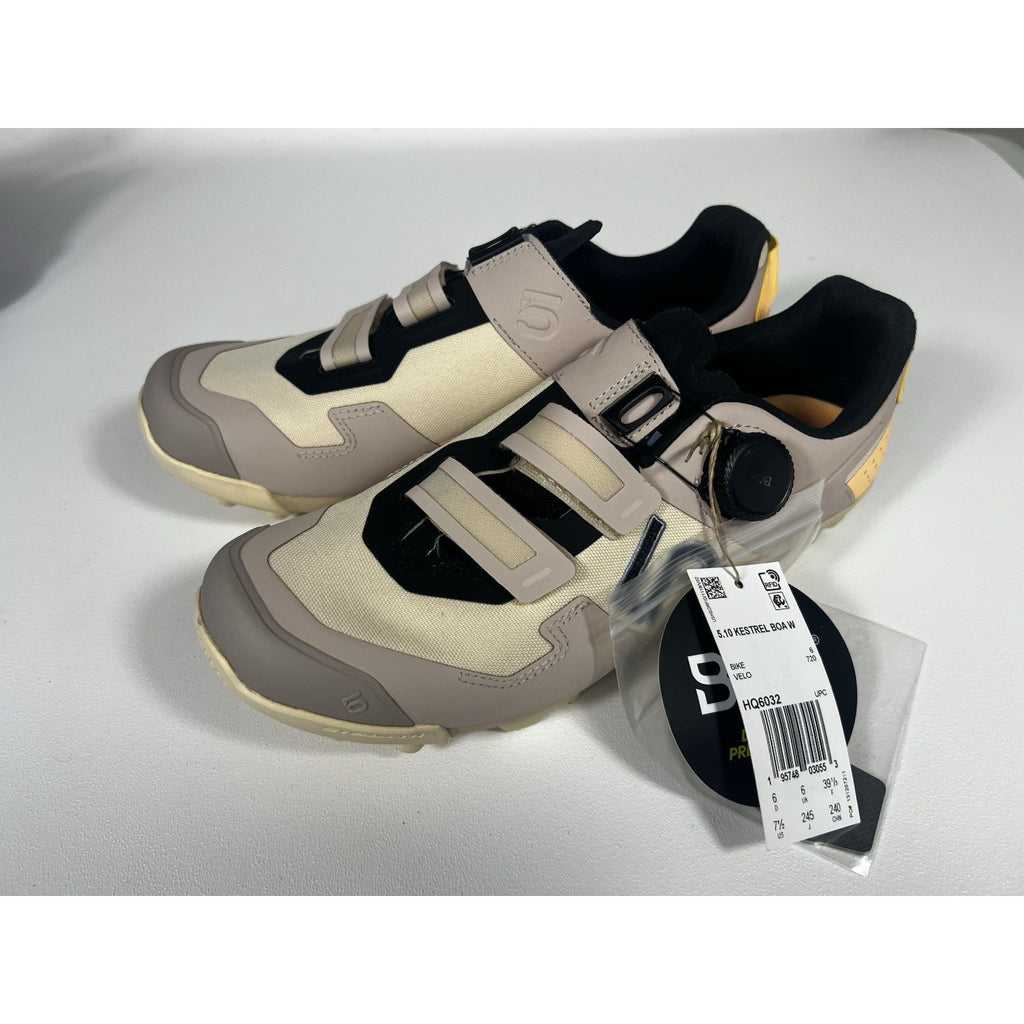 Adidas Five Ten 5.10 Kestrel BOA Biking Shoes Sand Violet Acid HQ6032 Sz 8.5