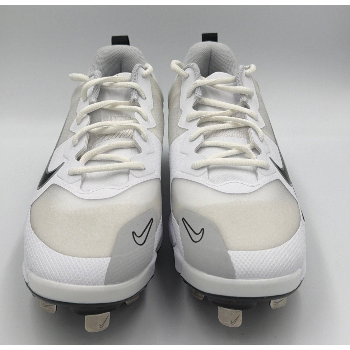 Nike Force Zoom Trout 9 Pro Baseball Cleats White Black FB2907-102 Mens Sz 8 NWT