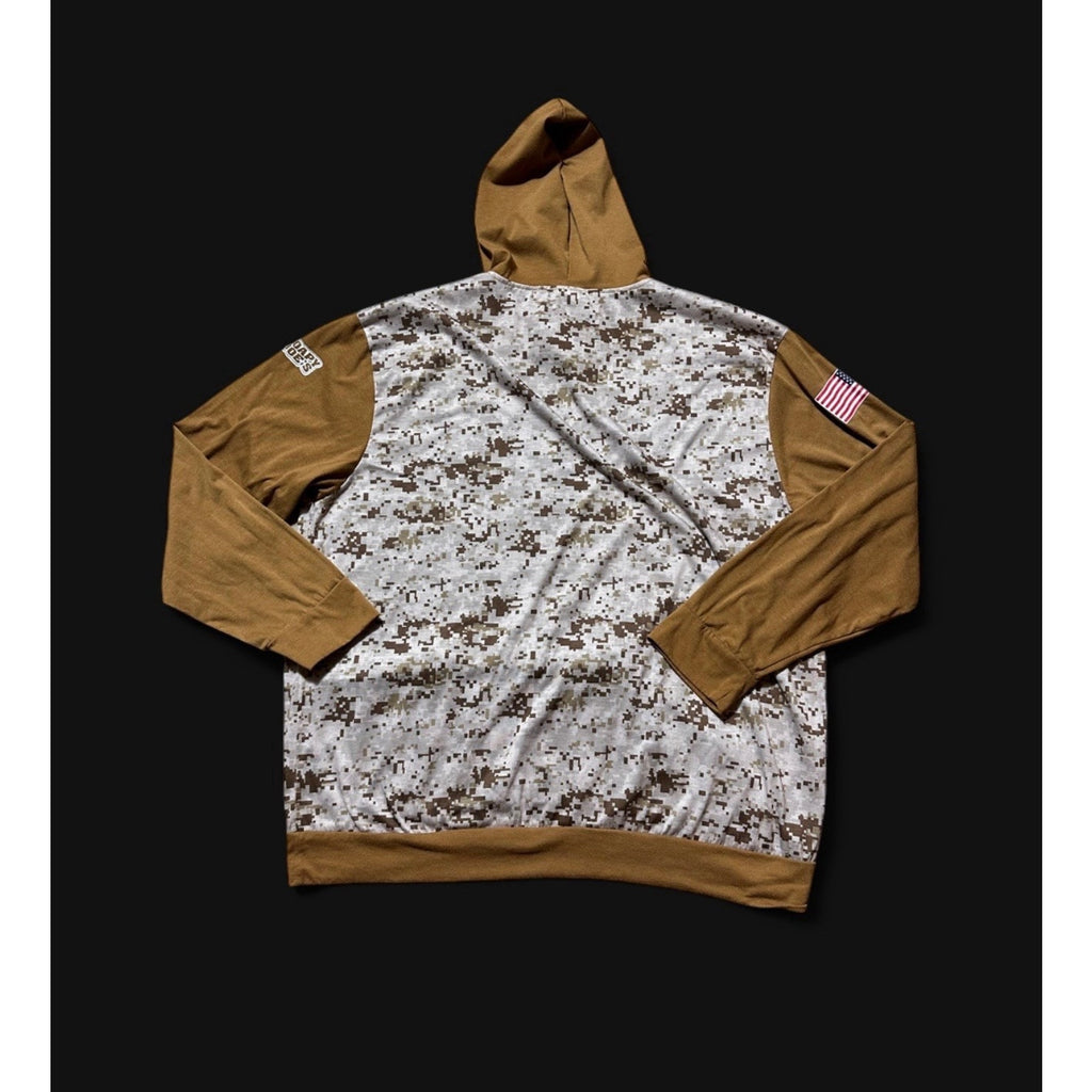 San Diego Padres Military Appreciation Camo Hoodie Adult XL SGA Giveaway MLB