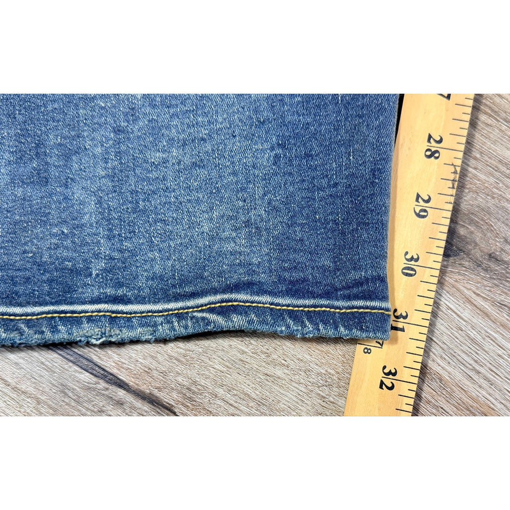 Jordan Craig Legacy Edition Aaron Jeans Men 46x32 Blue Stretch Slim Taper Denim