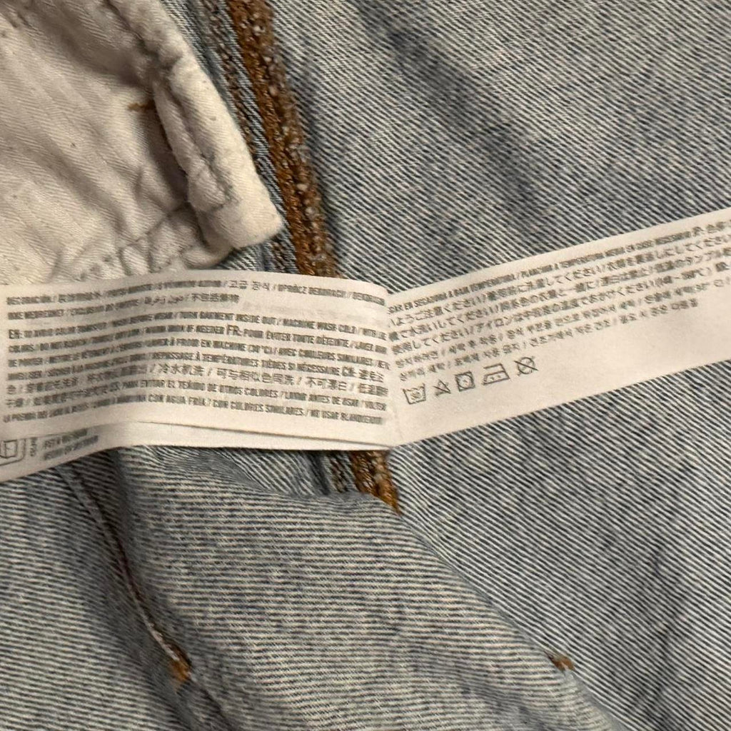 Abercrombie & Fitch Denim Vest Men’s Medium V Neck Minimalist Layering A&F