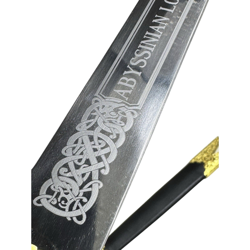 Freemason Masonic Ceremonial Dagger Sword 21.3 in Stainless, Engraved Scabbard
