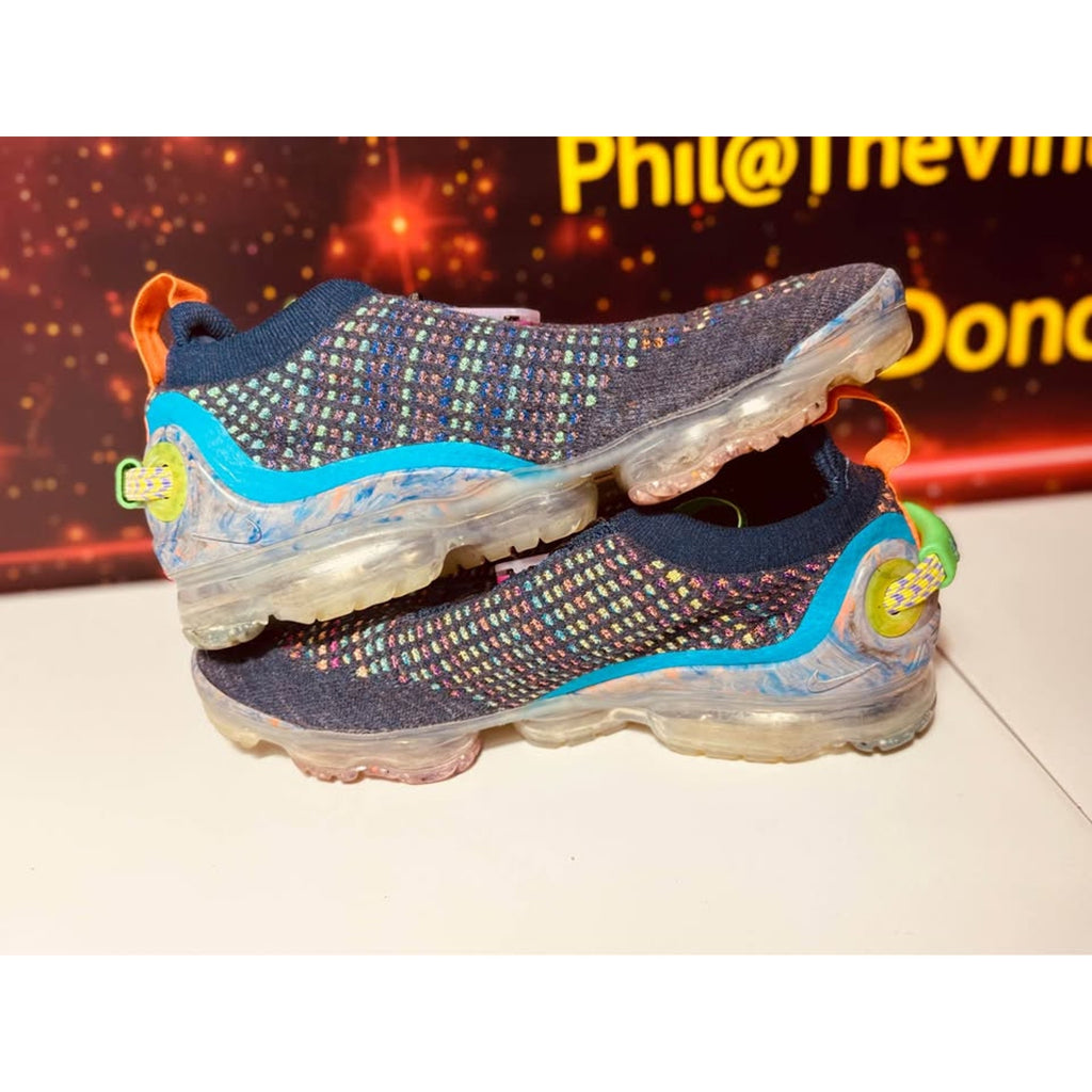 Nike Air VaporMax 2020 Flyknit Deep Royal Blue Multi Women’s sz 9 CJ6741-400