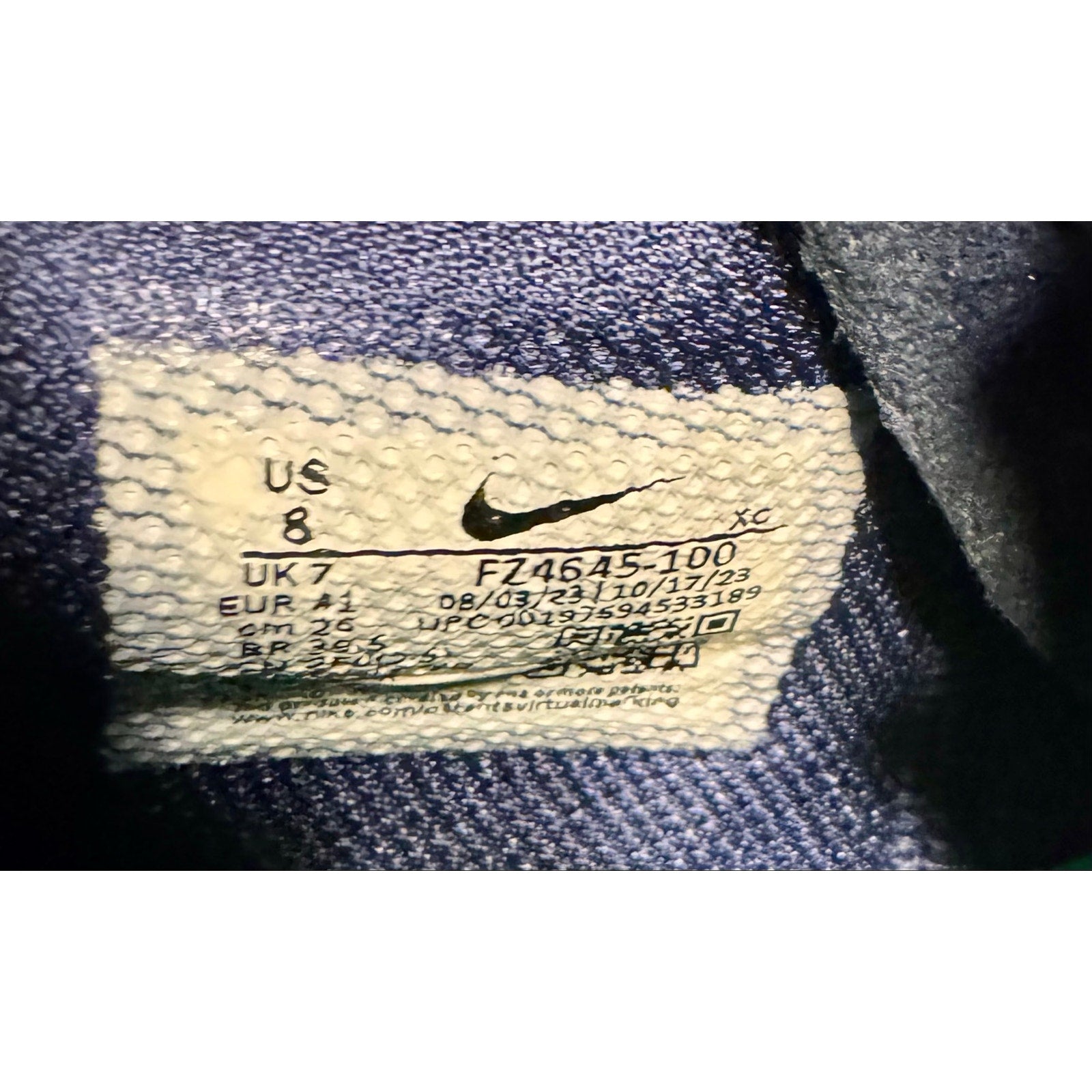 Nike Air Zoom GT Cut 3 All-Star Basketball White Blue FZ4645-100 Men’s 8 W 9.5