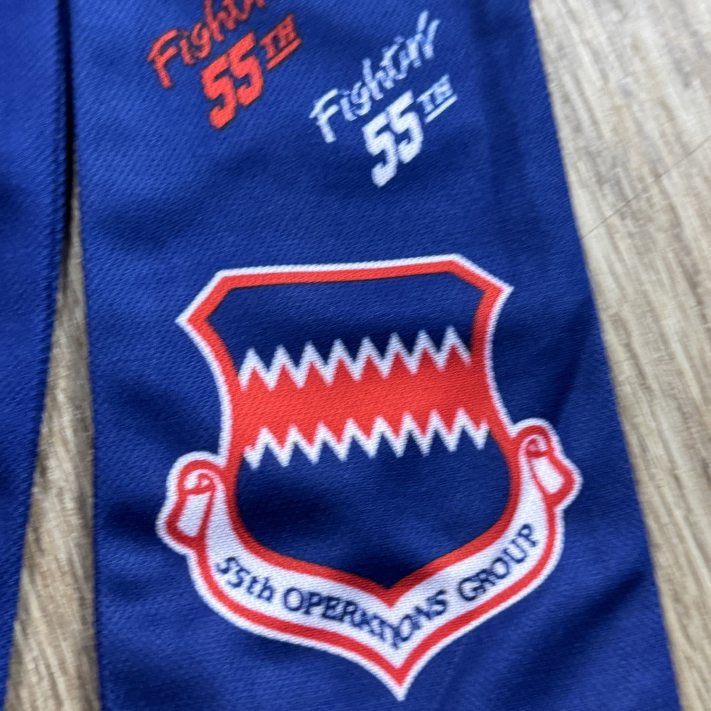 Air Force Pilot Scarf Rakkel Rama World 55th Operations Group Offutt AFB 2001
