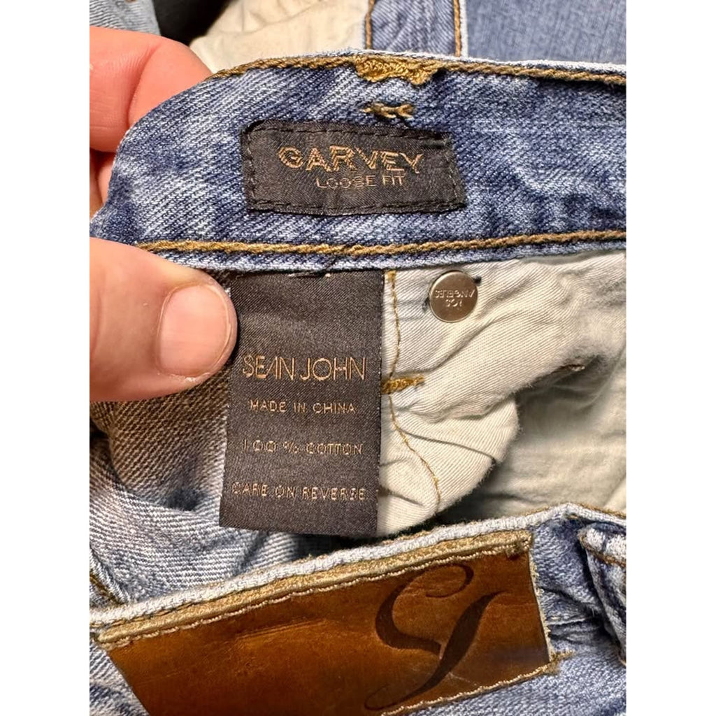 Sean John Premium Denim Men’s Jeans Lot W38–39 Mixed Wash Relaxed & Loose Fit Y2K Hip Hop