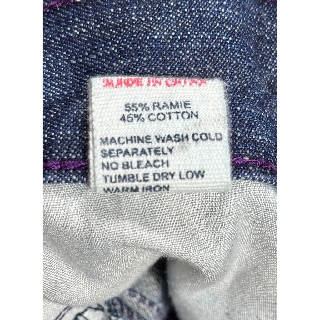 Brooklyn Basement Wide Leg Baggy Jeans Men’s 40x32 Dark Wash Y2K Skater Hip Hop