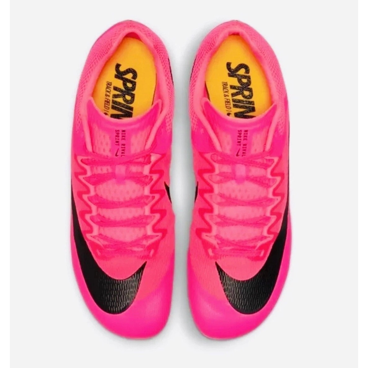 New Nike Rival Sprint Track & Field Spikes Hyper Pink DC8753-600 Men's Size 12