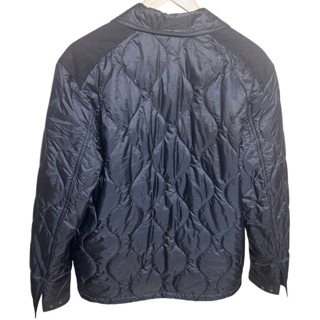 Scotch & Soda Amsterdam Quilted Jacket 3M Thinsulate Snap Shirt Coat Men S