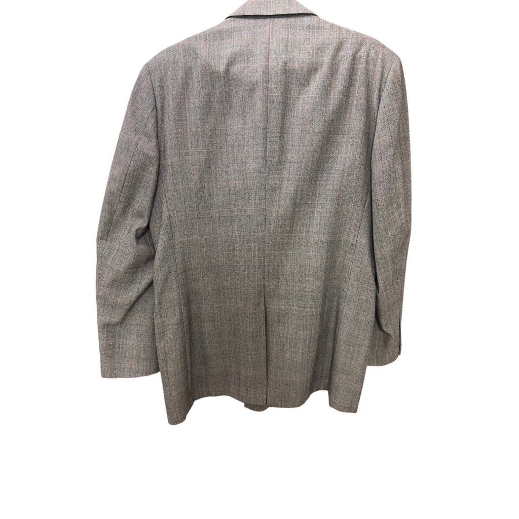 VTG John H. Daniel Gray Glen Plaid Wool Sport Coat Blazer Custom Mens