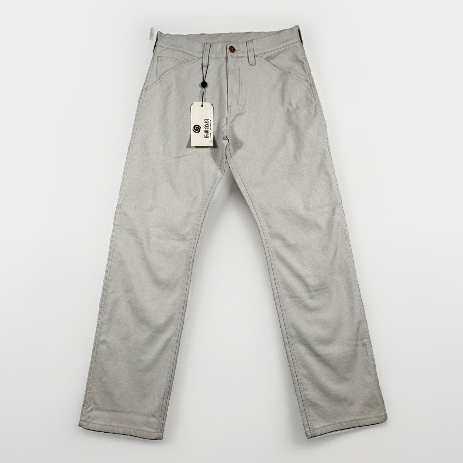Factory Sample Carpenter Utility Pants Mens 32 Peached Stretch Twill Workwear