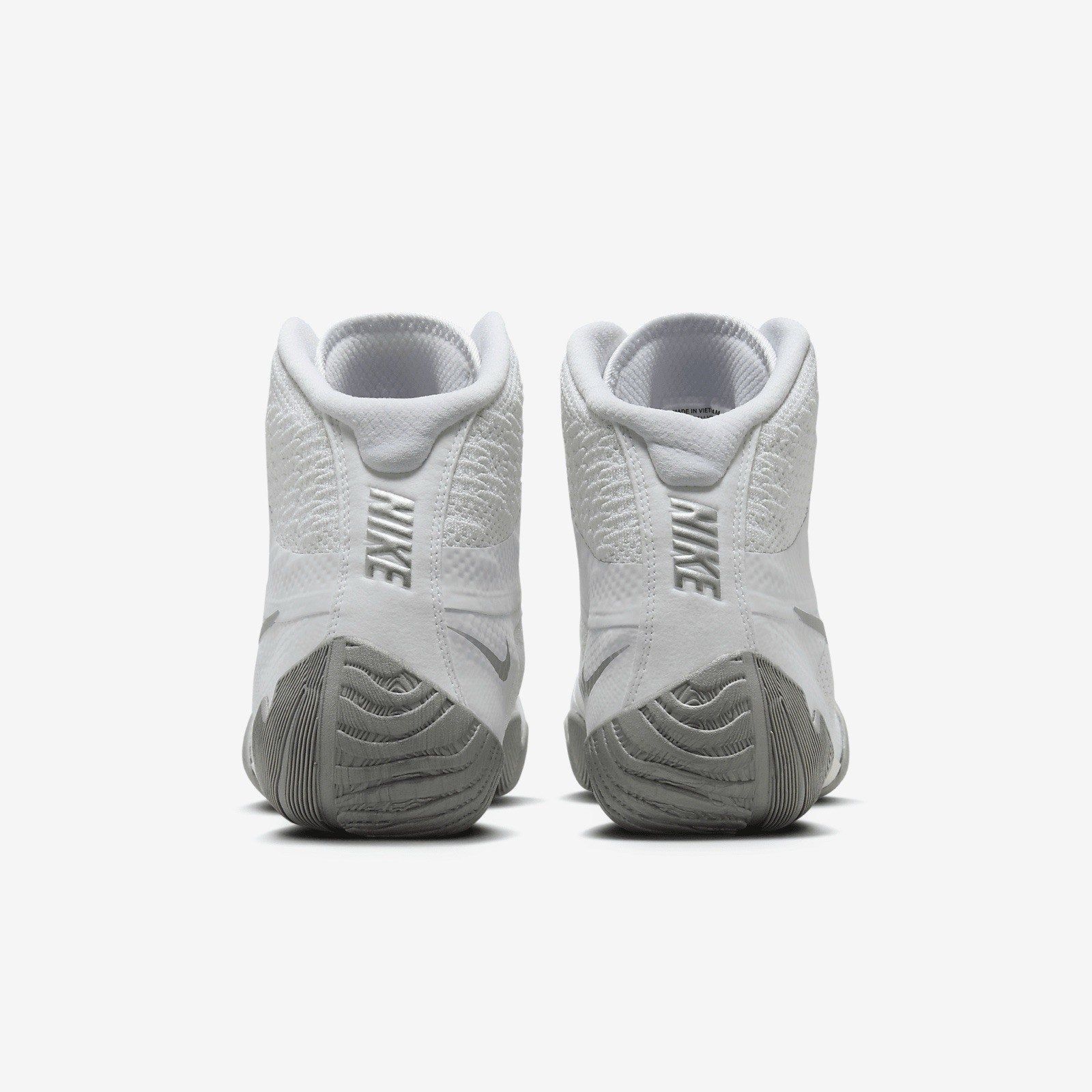 Nike Tawa Wrestling Shoes CI2952-100 White Metallic Silver Flyknit Men’s 11 New