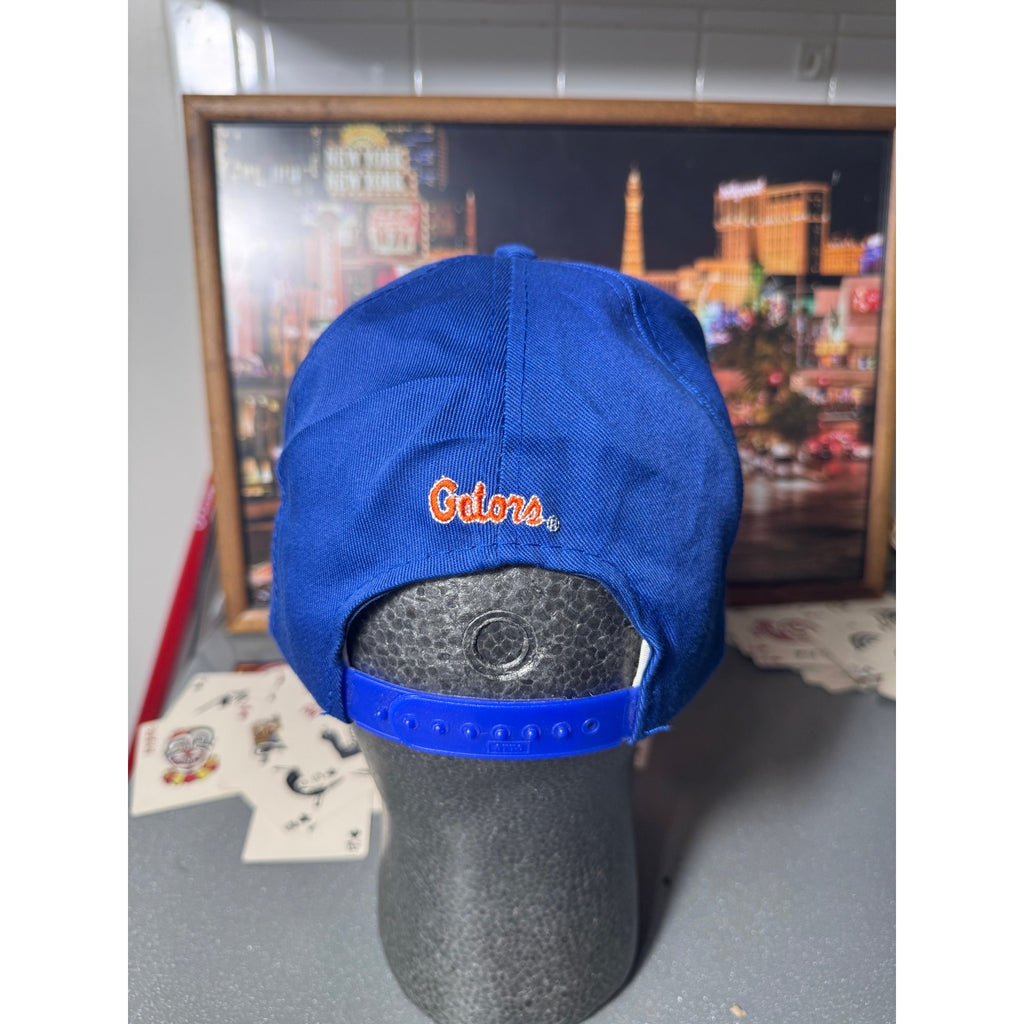 Vintage Florida Gators ANNCO Snapback Hat 90s NCAA Albert Logo Made Taiwan Blue