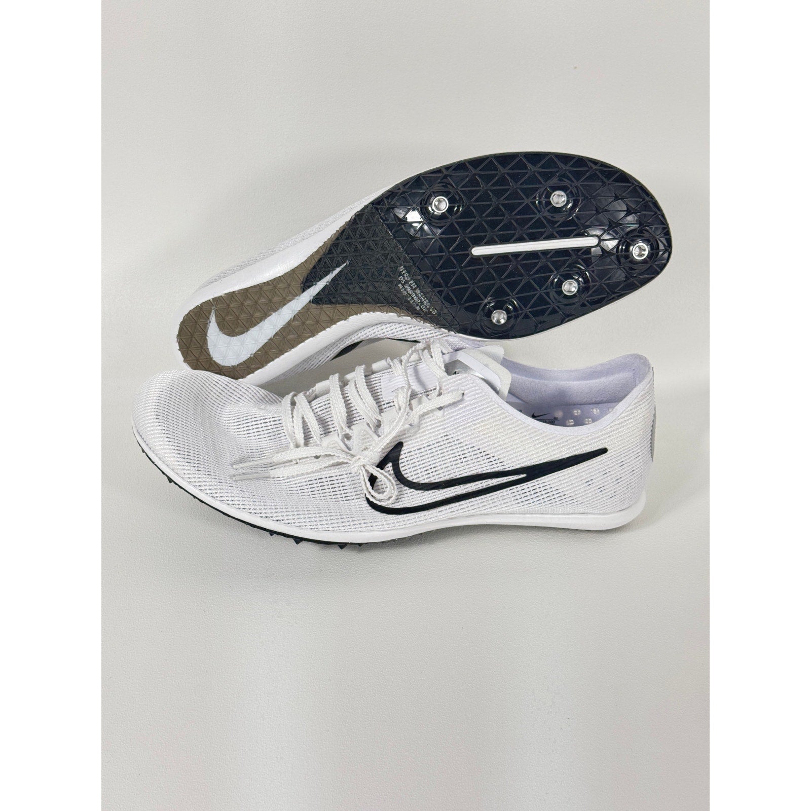 Nike Zoom Mamba 6 Track & Field Spikes White Black DR2733-100 Men’s 10.5 no spikes