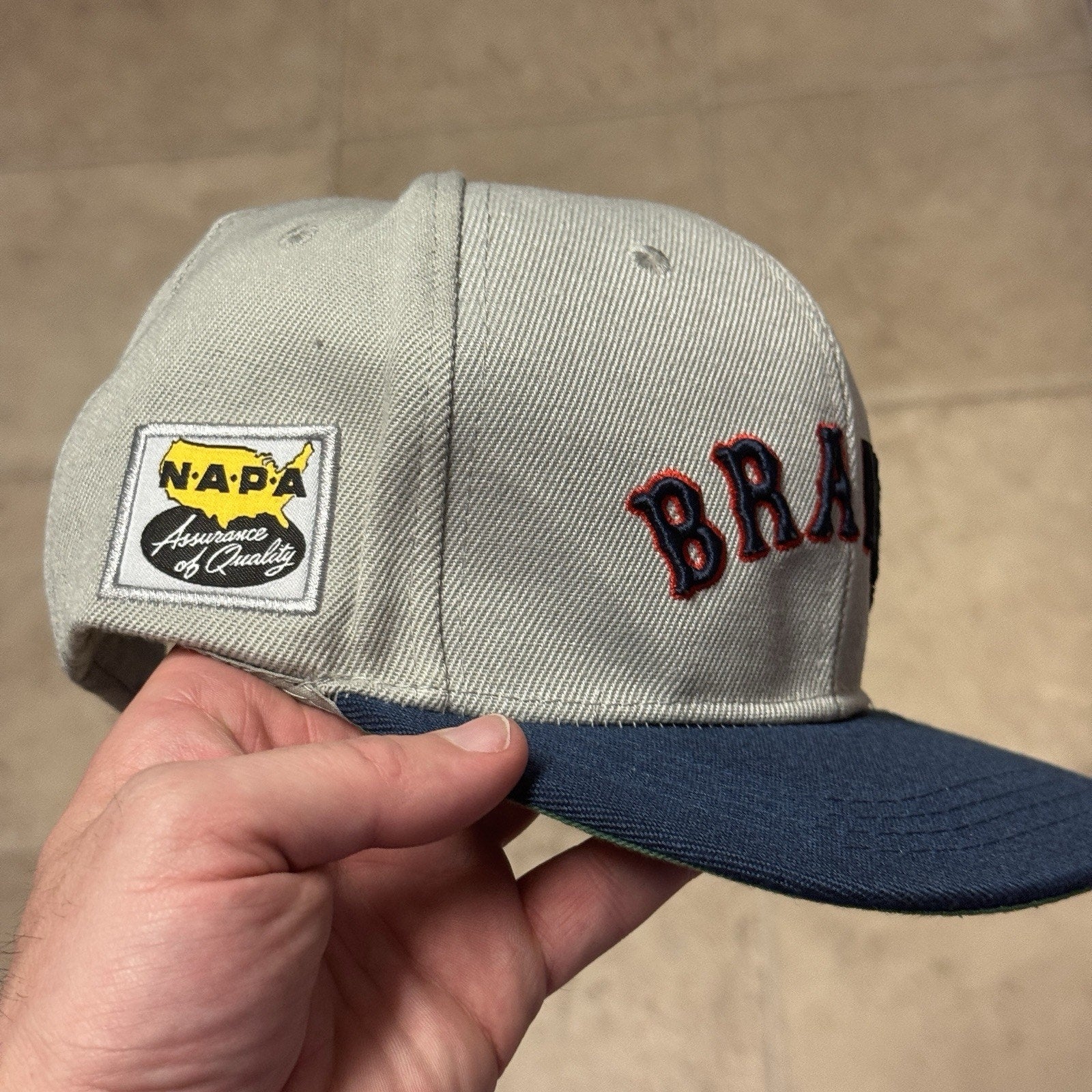 Atlanta Braves NAPA Adjustable Snapback Hat SGA 5/7/24 Co-Branded Baseball Cap