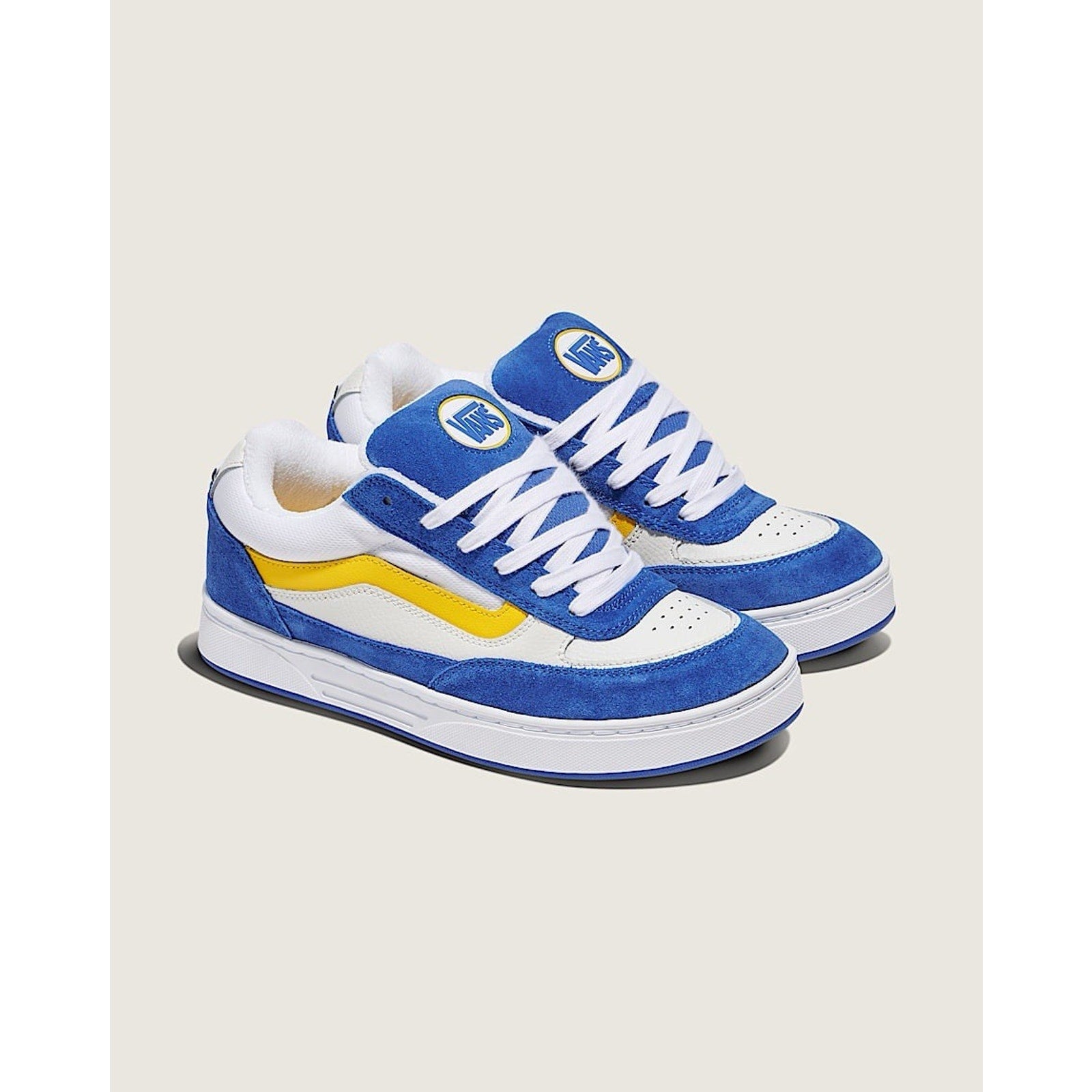 Vans Skate Estazzo VN000D45BYL Blue Yellow White Skate Shoe Mens 9.5 Sold Out