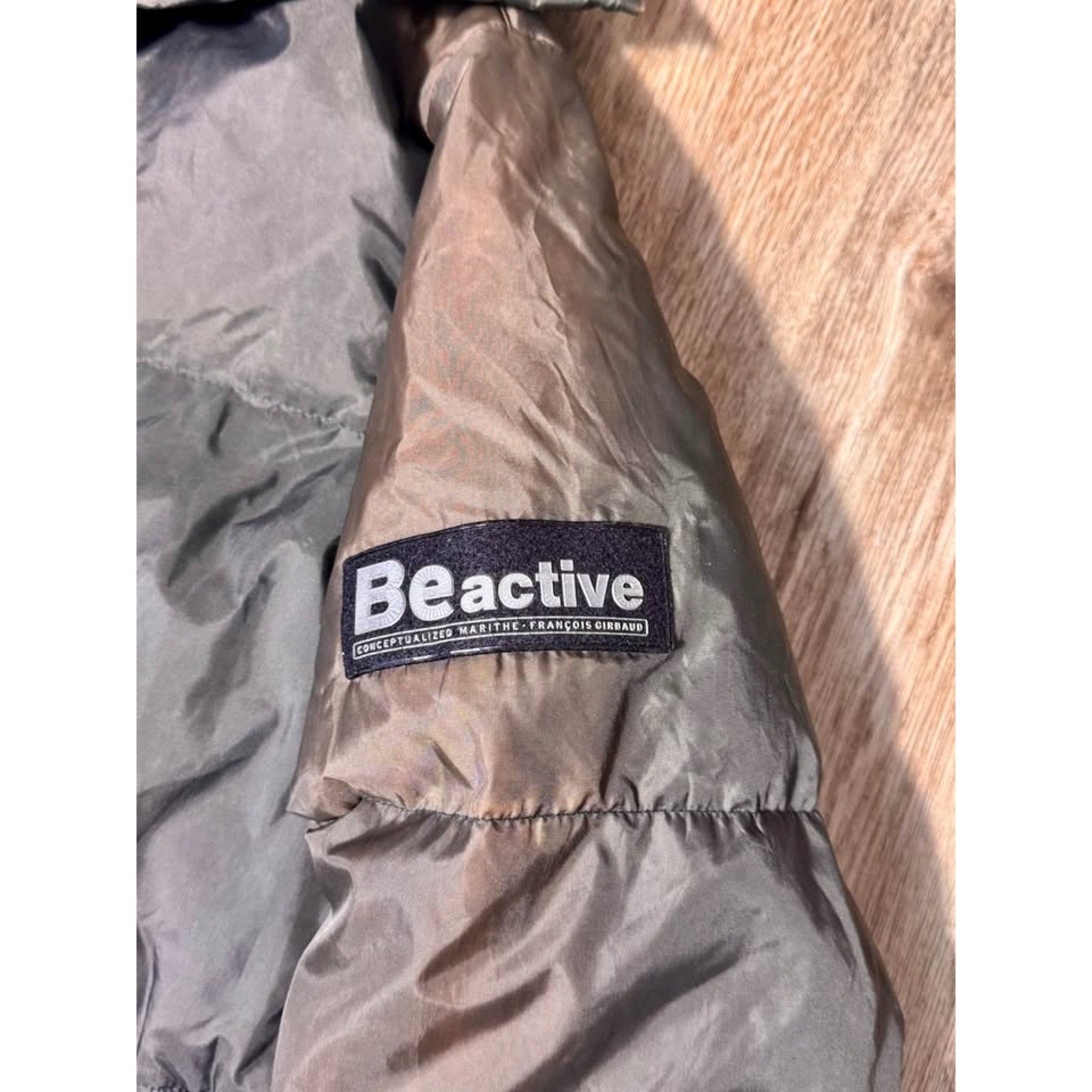 Vintage Marithe Francois Girbaud Beactive Down Puffer Coat Womens M US 26