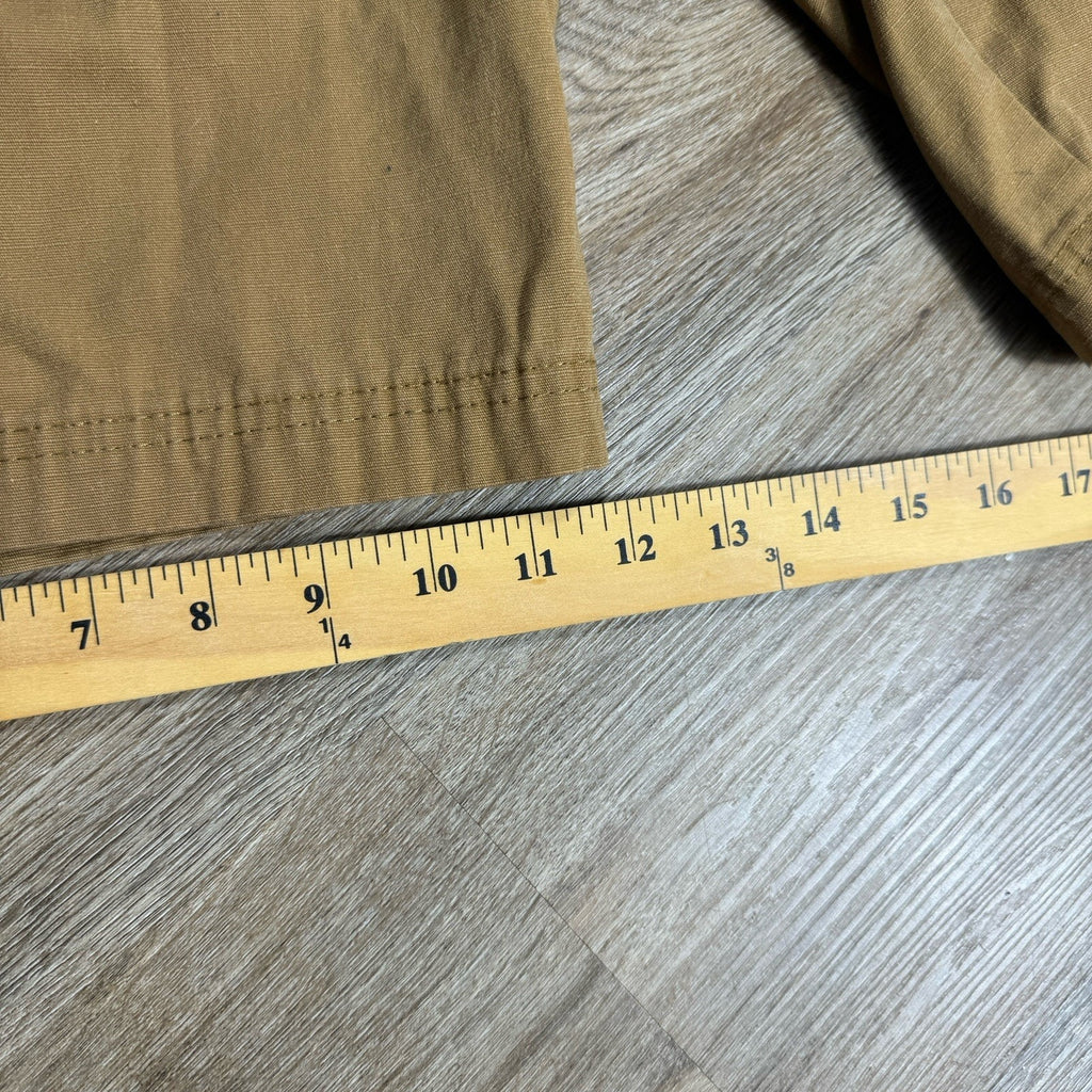 Genuine Dickies Ripstop Cargo Shorts Mens 40 Brown Relaxed Fit Work Utility