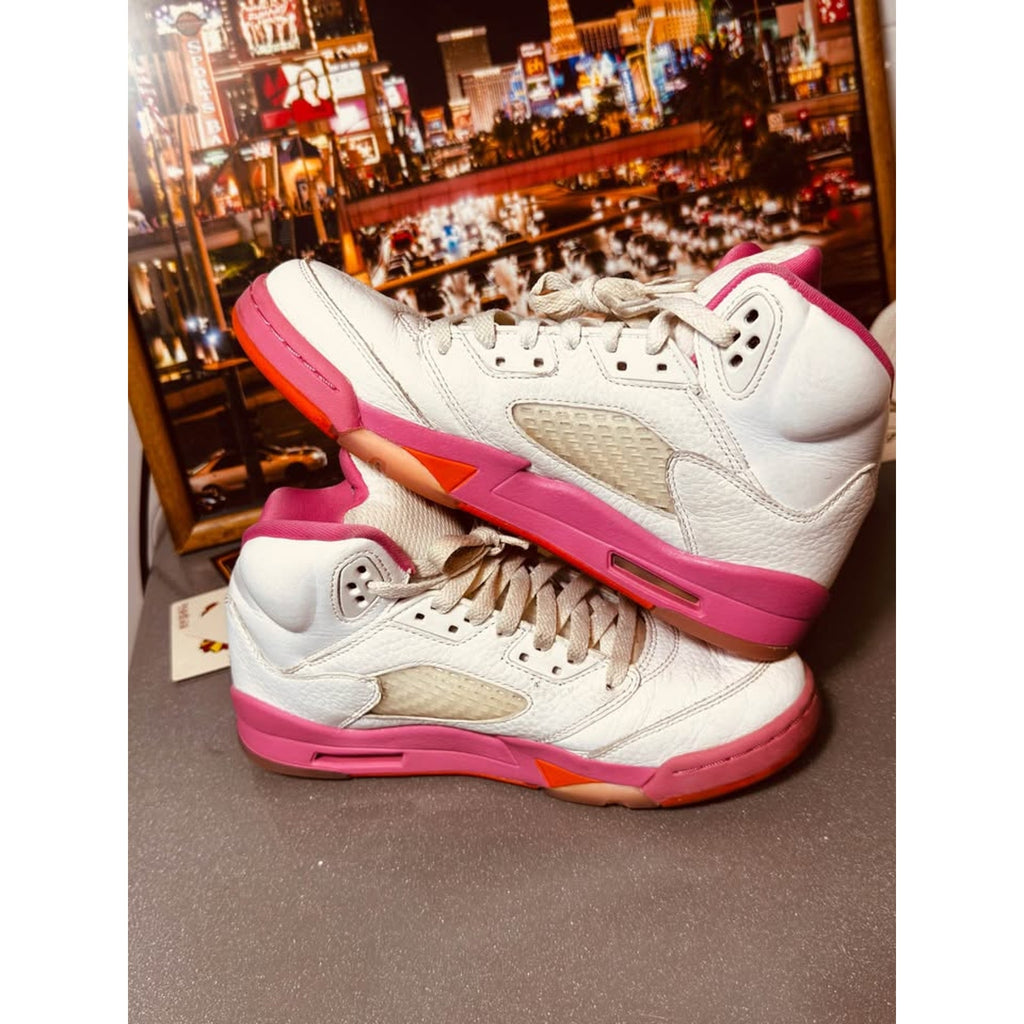 Nike Air Jordan 5 Retro GS “Pinksicle” 440892-168 Pink Girls 6Y / Women’s 7.5