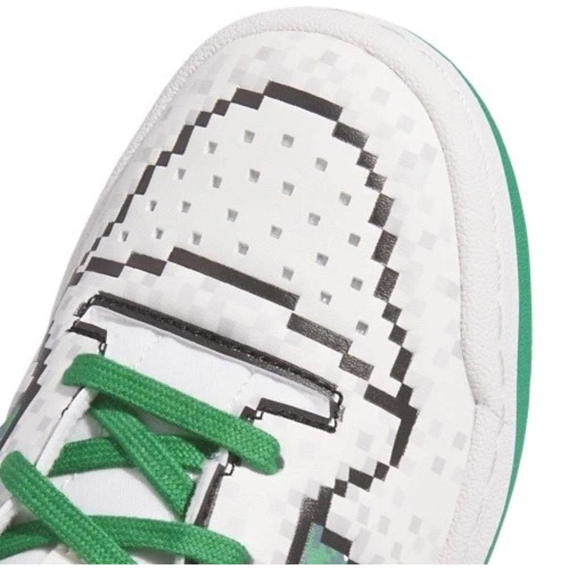 Adidas Forum Low 8-Bit Pixel Green White Sneakers FVU 001001 Men’s 6.5 W 7.5