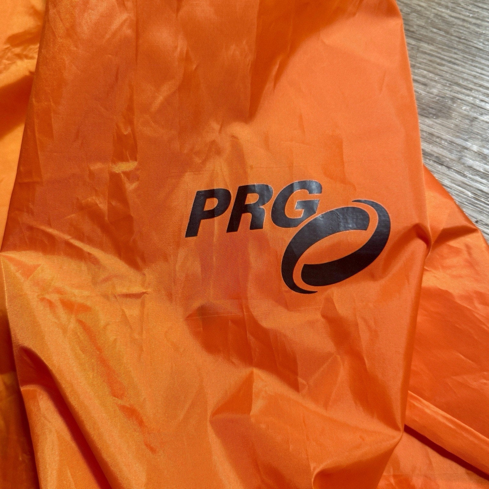 Rare Post Malone Big Ass World Tour 2025 PRG Crew Windbreaker Jacket L Orange