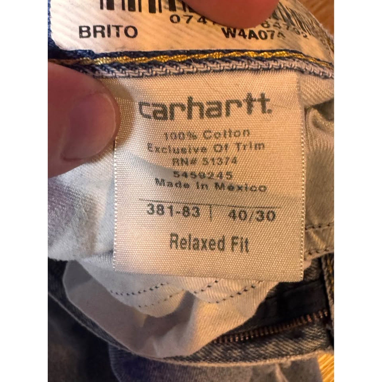 Carhartt Y2K Relaxed Fit Jeans Lot – 6 Pair – 40x30 & 42x30