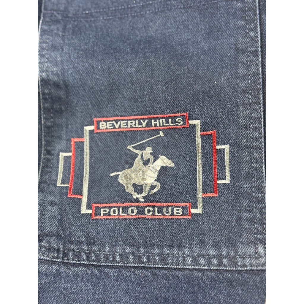 Vintage Beverly Hills Polo Club Baggy Jeans 36x32 90s Made USA Y2K Hip Hop Denim