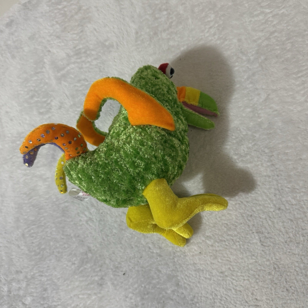 Vtg Sugar Loaf Tropical Toucan Parrot Plush Bird Stuffed Animal Carnival Prize 8