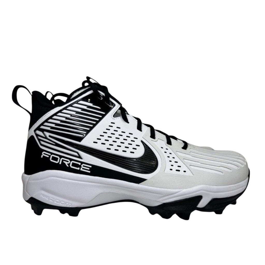 BRAND NEW Nike Zoom Force Savage Pro 3 13.5 Shark Cleats Black/White FJ8163-104