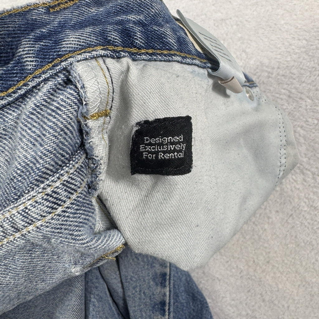 Carhartt B42 Relaxed Fit Jeans Mens 40x30 Distressed Workwear Denim Made Mexico