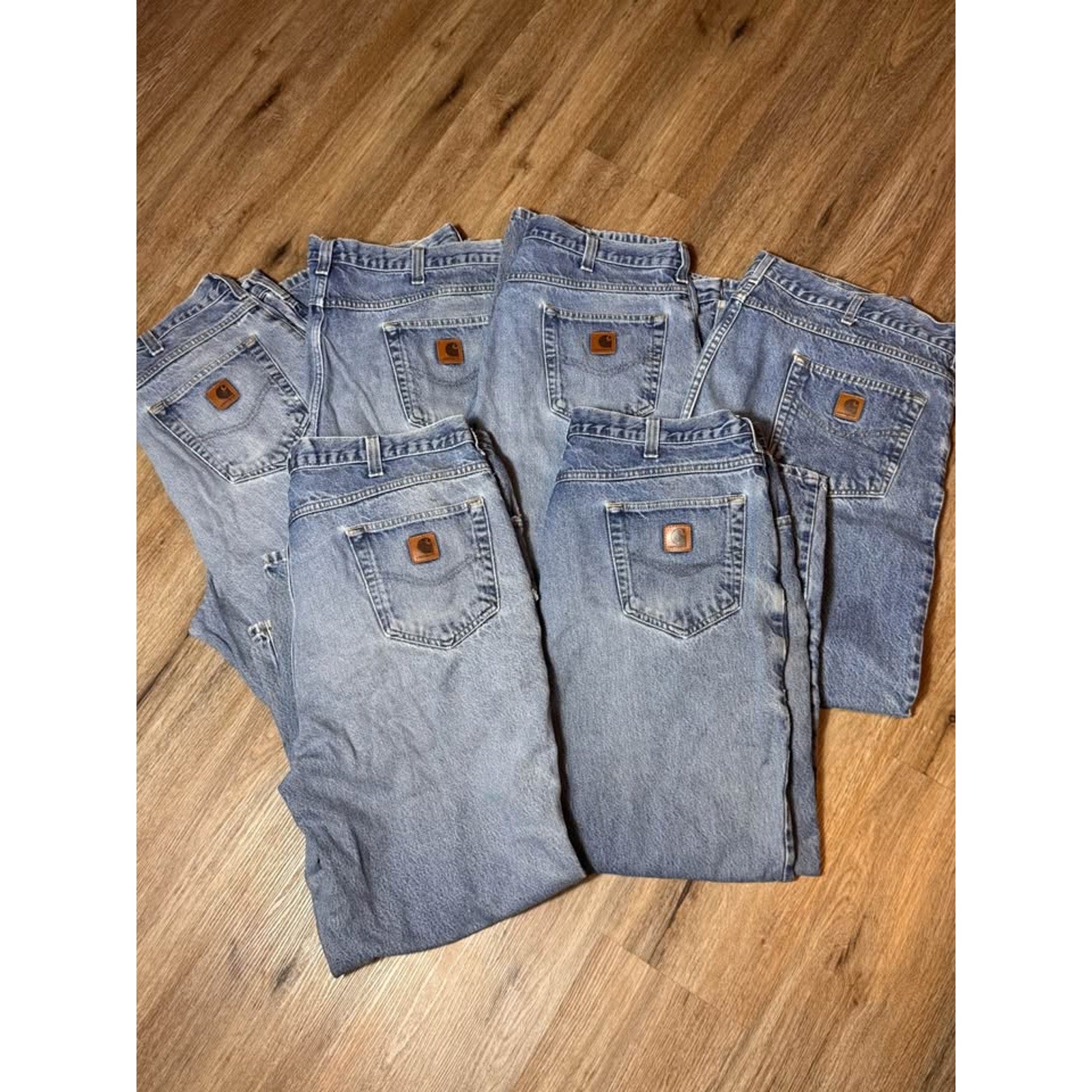 Carhartt Y2K Relaxed Fit Jeans Lot – 6 Pair – 40x30 & 42x30