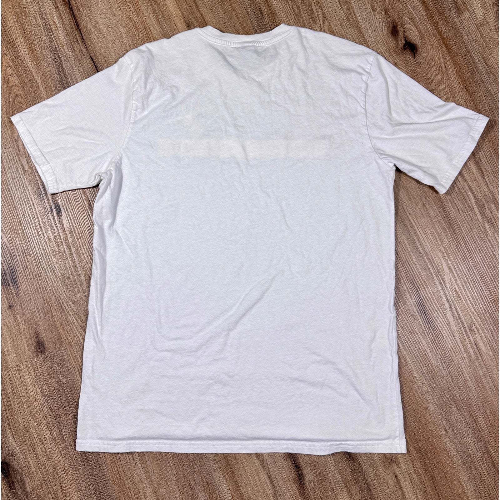Oakley Rainbow Stripe Graphic T Shirt White Acorn Bike BMX Y2K Style Men’s L-XL
