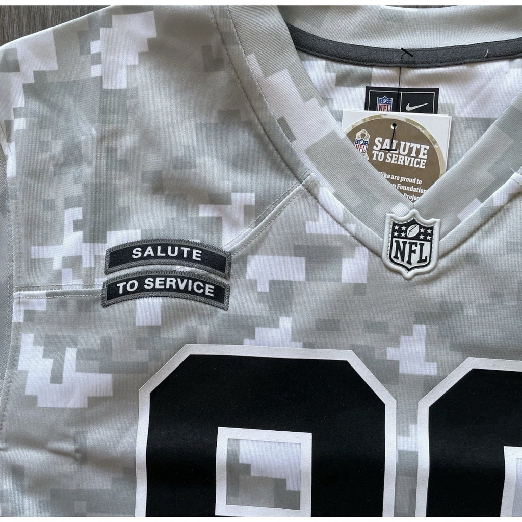 Nike Maxx Crosby Raiders Military Salute to Service NFL Limited Jersey Men S NWT
