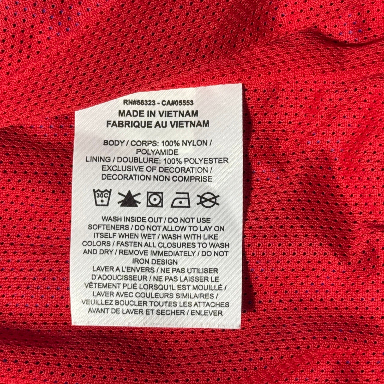 Nike Windrunner Hooded Jacket Youth Large CJ6722-657 Red Blue White