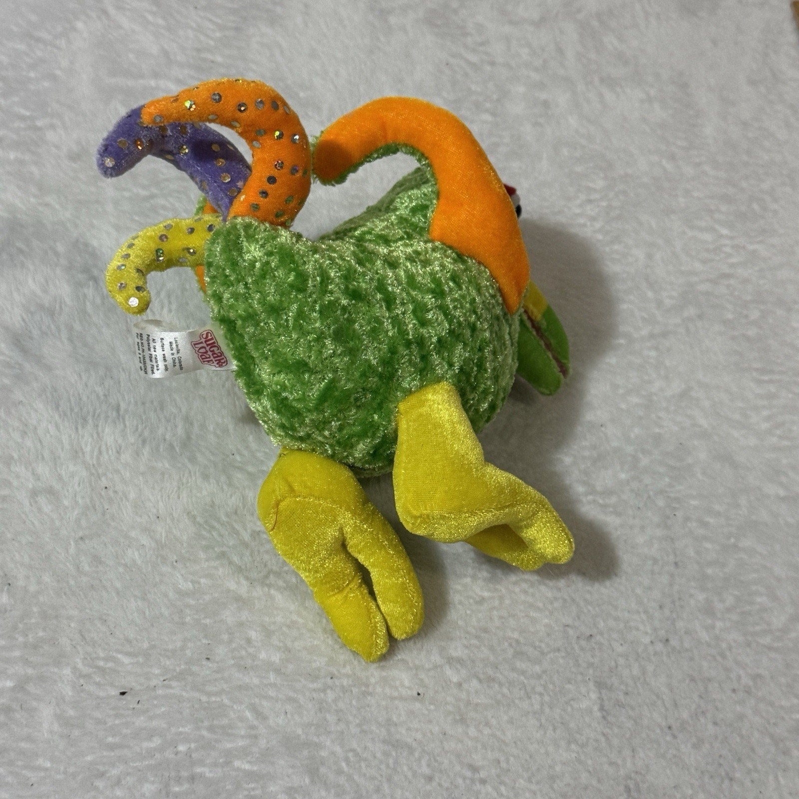 Vtg Sugar Loaf Tropical Toucan Parrot Plush Bird Stuffed Animal Carnival Prize 8