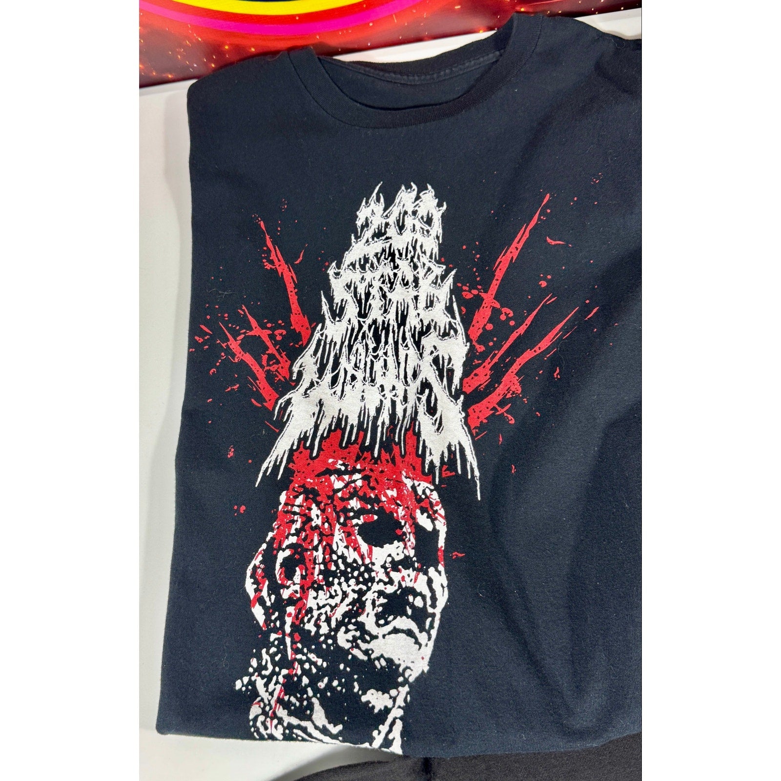 9 Metal Band T Shirt Lot Large Deathcore Death Metal Excision Paradox Jacket