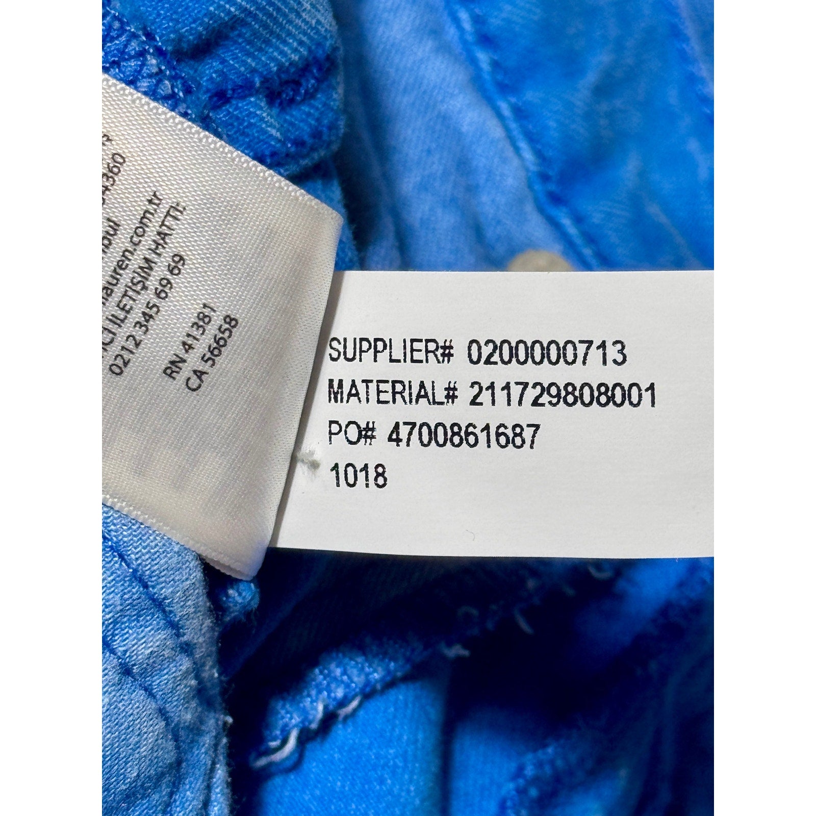 Polo Ralph Lauren Callen High Rise Slim Jeans Women’s 27 Blue Denim