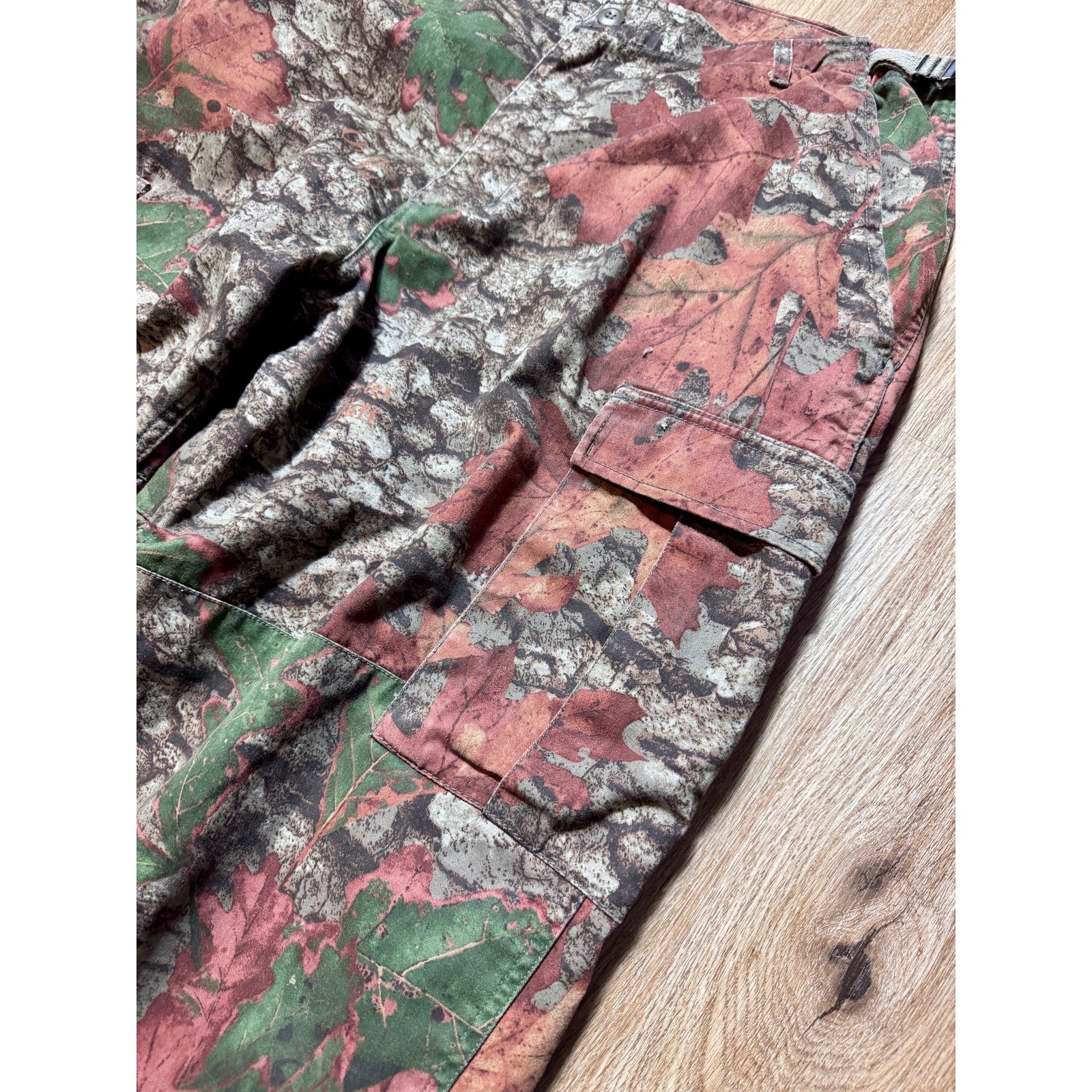Jim Crumley Outfitter Mossy Oak Camo Cargo Hunting Pants Men’s 2XL 43x30
