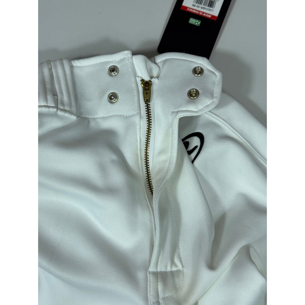 Rawlings Launch Semi-Relaxed Adult Baseball Pants White Small LNCHSR-W-88