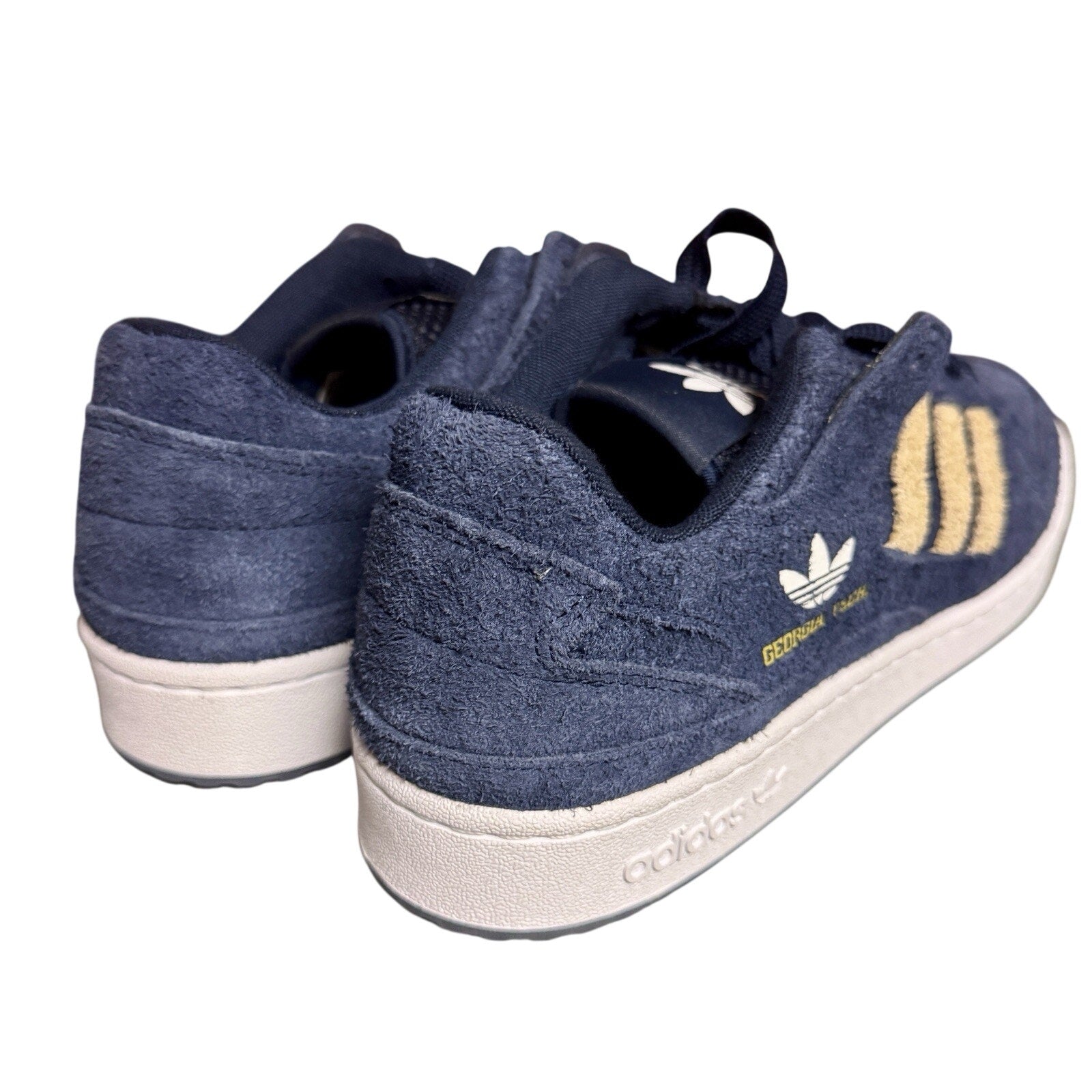 adidas Forum Low CL NCAA Georgia Tech Yellow Jackets HQ7477 Men's 15 Navy Gold