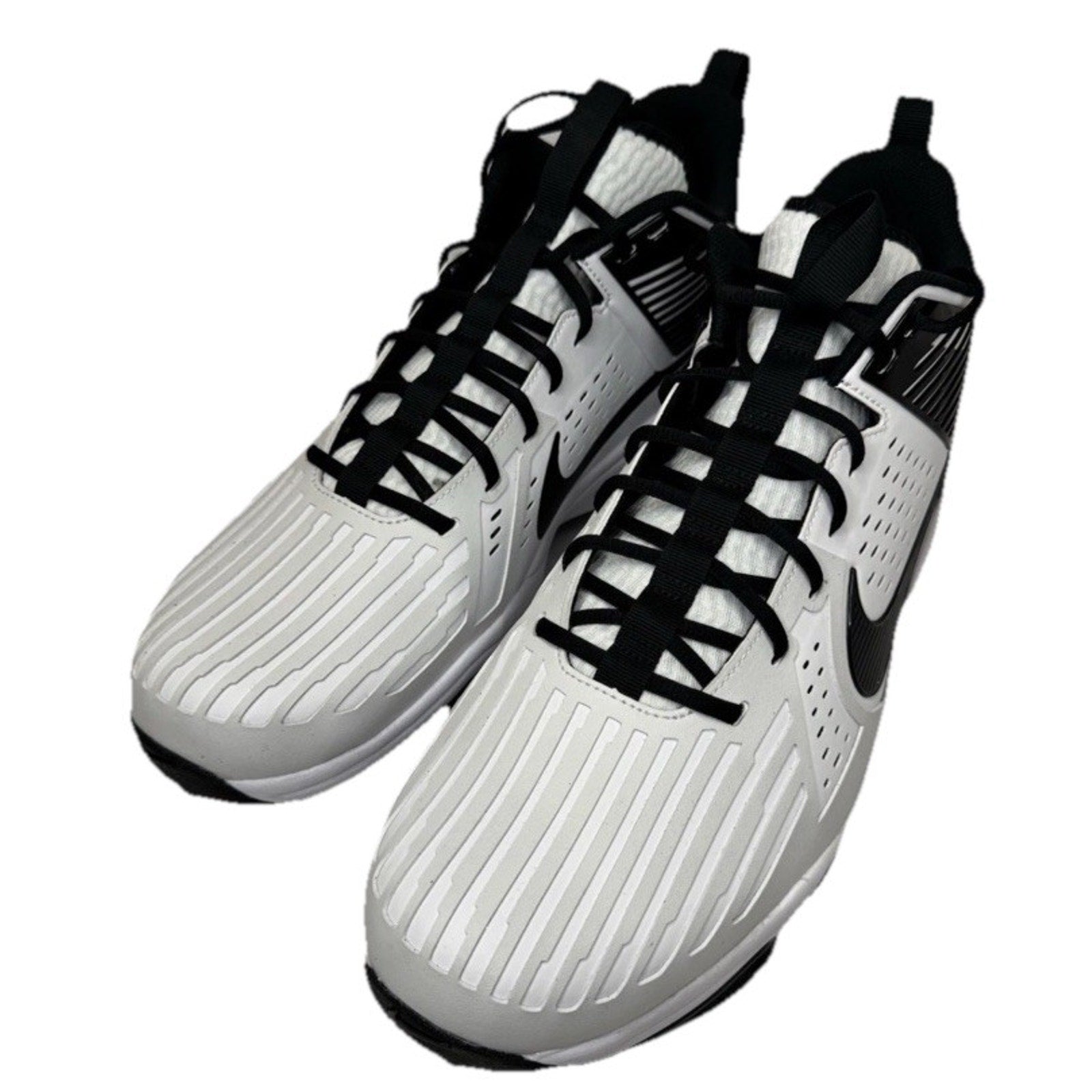 BRAND NEW Nike Zoom Force Savage Pro 3 13.5 Shark Cleats Black/White FJ8163-104