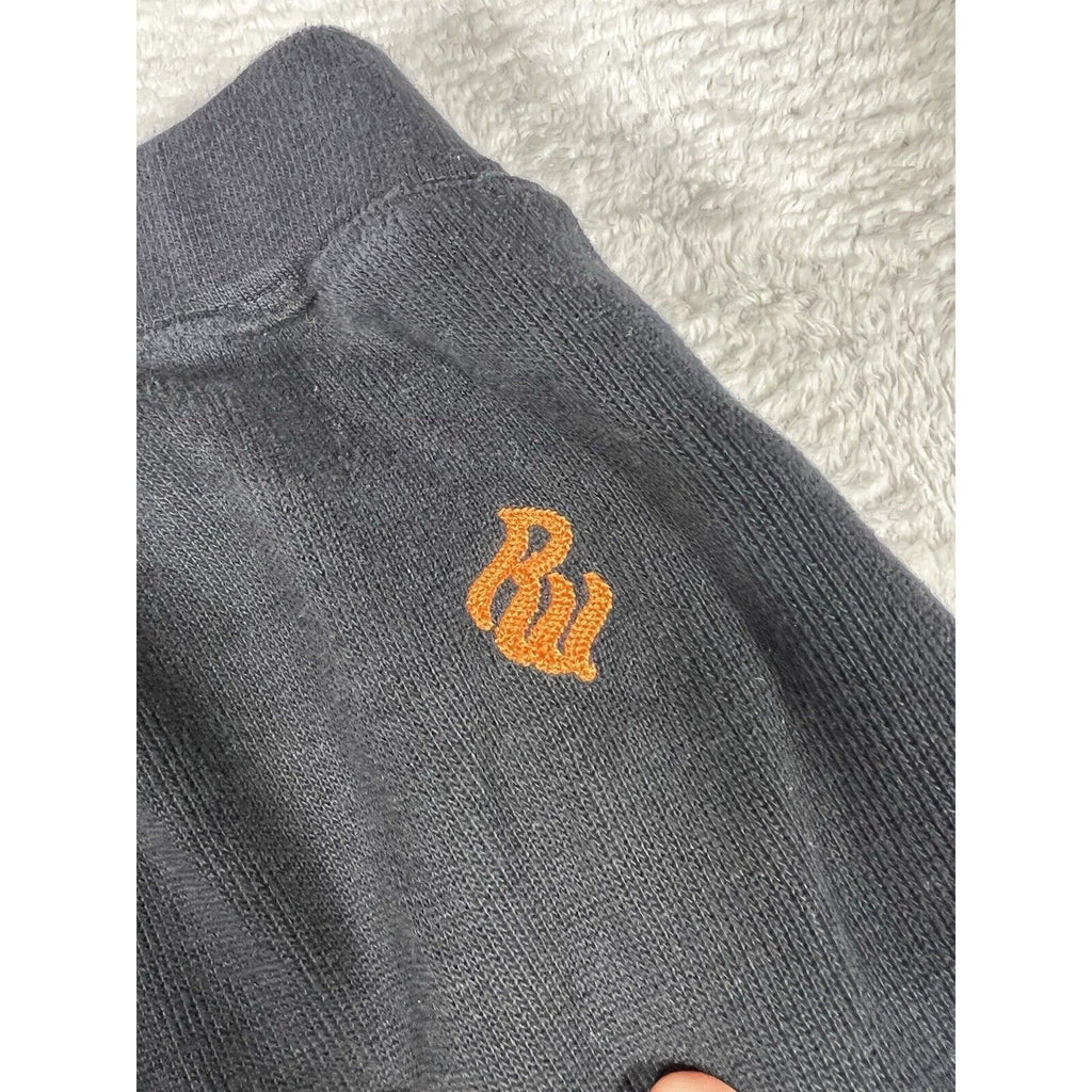 Vtg 2000s Rocawear Black Orange Star Tracksuit Baggy Hip-Hop Y2K Jacket Pants