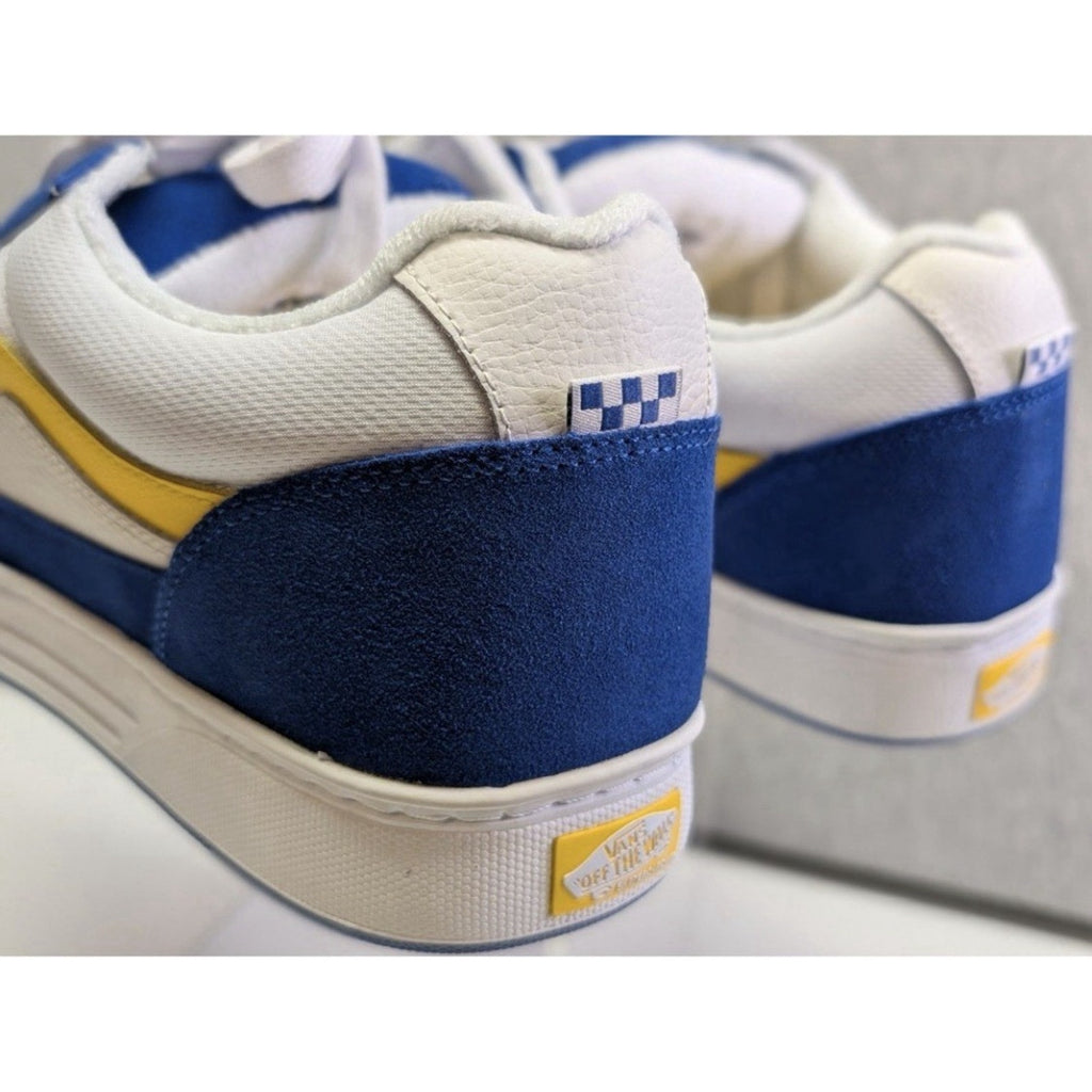 Vans Skate Estazzo VN000D45BYL Blue Yellow White Skate Shoe Mens 9.5 Sold Out
