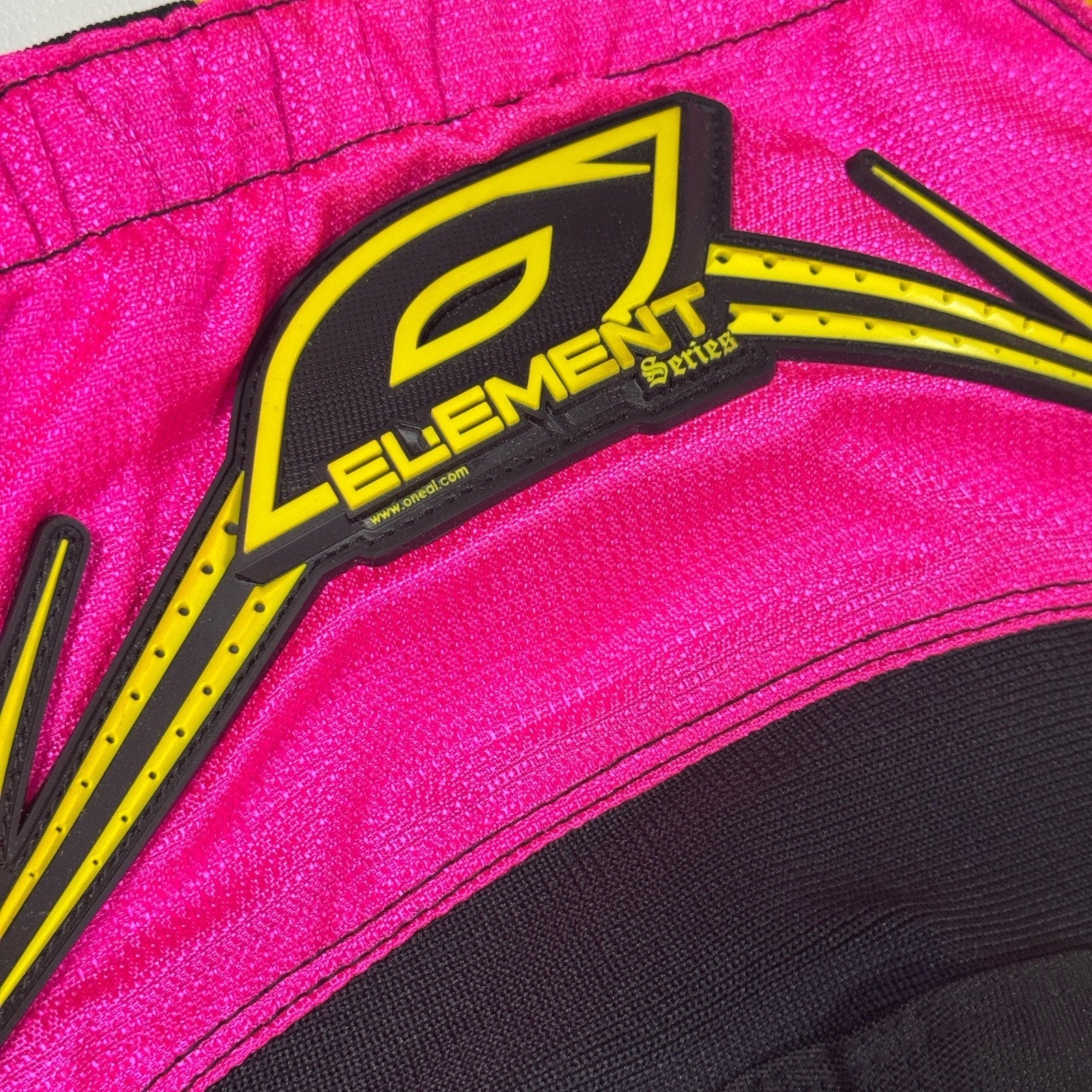 O’Neal Element Women’s Motocross Jersey Pants Set Pink Black Yellow MD 5/6