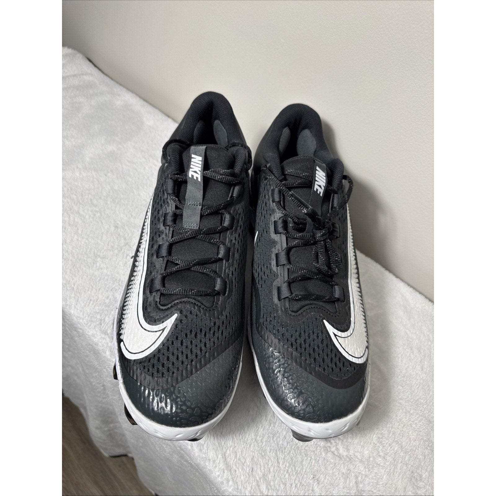 Nike Alpha Huarache Elite 4 MCS Men's Size 14 Baseball Cleats Molded FD6221-003