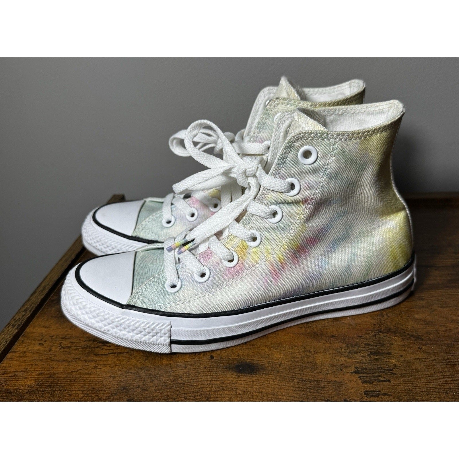 Converse Men's Hi-Top Chuck Taylor All Star Casual Shoes 162150C Tie-Dye 4M 6W