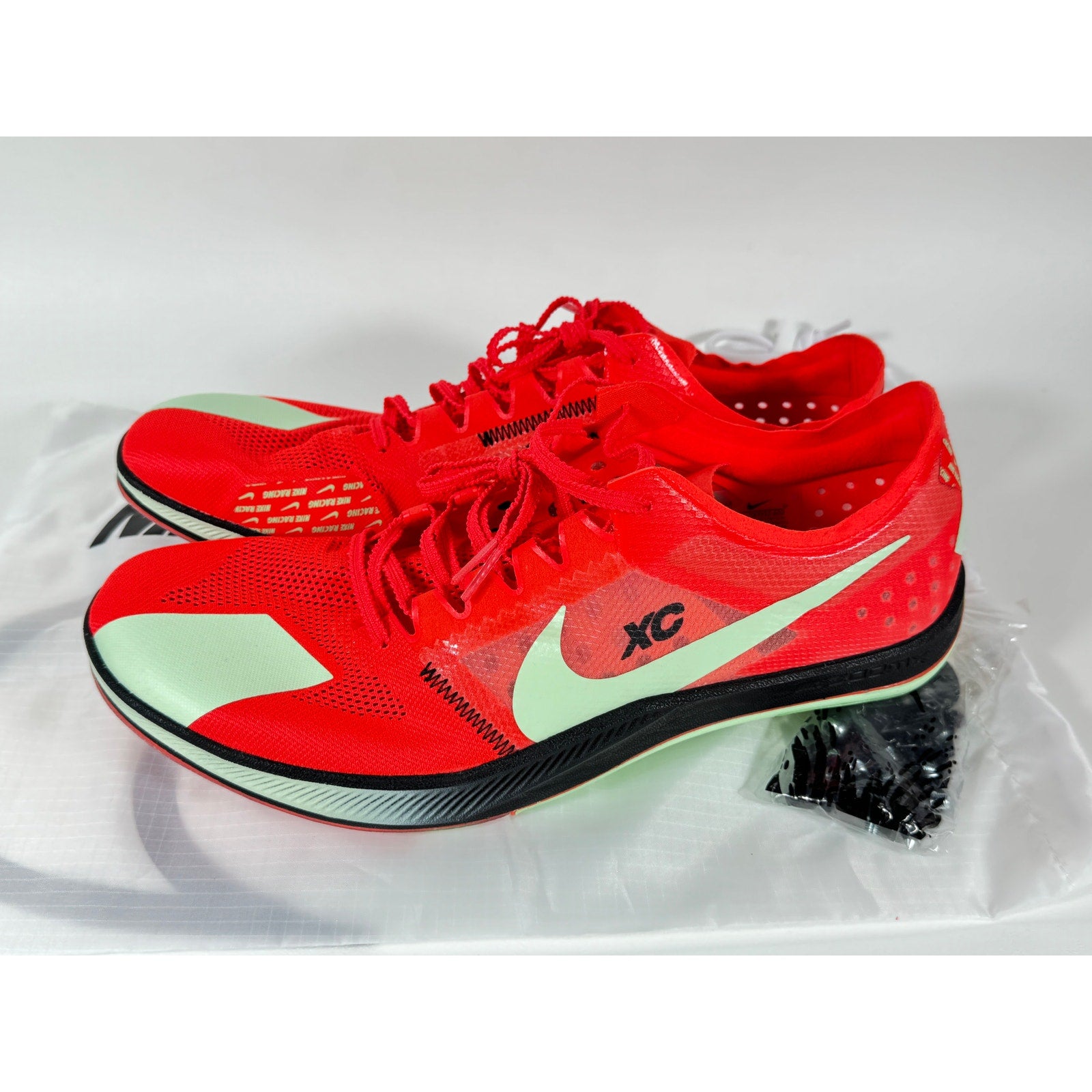 Nike Zoom Rival XC Track and Field Distance Spikes DX7992 600 Volt Red Mens 13