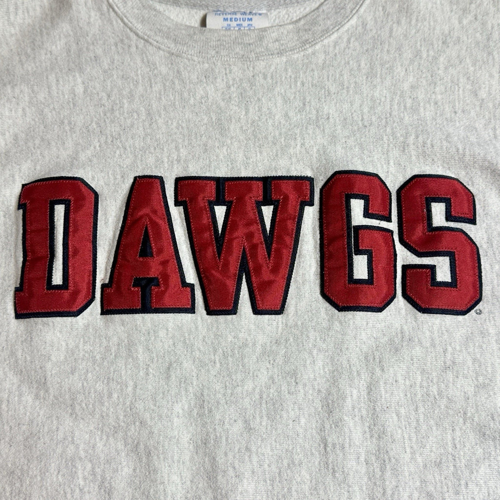 Champion Reverse Weave Crewneck Sweatshirt Georgia Bulldogs DAWGS Football Sz M